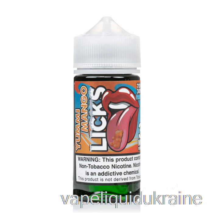 Vape Liquid Ukraine Frozty Yummi Mango - LICKS Roll Upz - 100mL 3mg